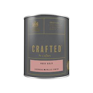 Crown Crafted Lustrous Metallic Rose Gold 1.25L