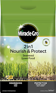 Miracle-Gro Nourish And Protect Seaweed Lawn Food, 360 M2