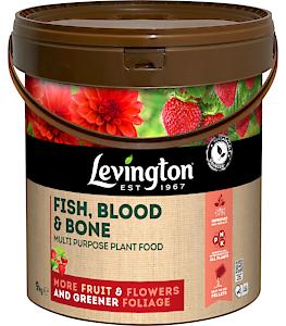 Levington Fish Blood & Bone | More fruit & Flowers | Greener Foliage | 9kg Tub