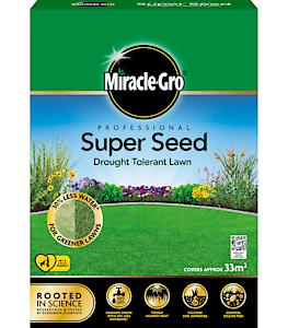 Miracle-Gro Professional Drought Tolerant Lawn Seed, 33 M2