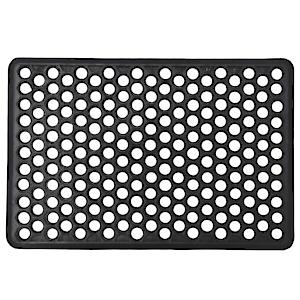 Jvl Honeycomb Outdoor Rubber Ring Entrance Floor Door Mat 40 X 60 Cm