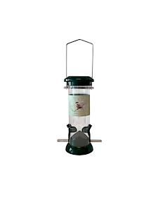 Green Cast Seed Feeder 2-port