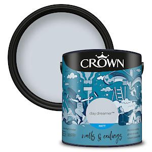 Crown 2.5L Breatheasy Matt Emulsion Paint For Walls & Ceilings - Day Dreamer