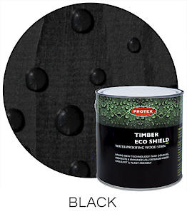 Protek Timber Eco Shield - Black 2.5 Litre