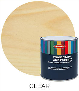 Protek Wood Stain And Protect - Clear Tough Coat 2.5L