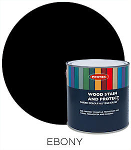Protek Wood Stain And Protect 2.5L - Ebony