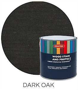 PRO WOOD STAIN & PROT DK/OAK 1L