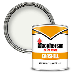 Macpherson Eggshell Brilliant White-1 L-PBW