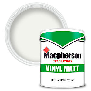 Macpherson Vinyl Matt Emulsion Brilliant White 5L