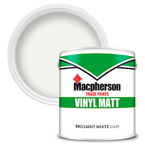 Macpherson Vinyl Matt Brilliant White-2.5 L