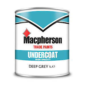 Crown Macpherson Deep Grey Undercoat Oil Based 1 Litre