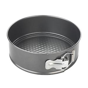 Chef Aid Non-Stick Spring Form Cake Tin, Grey, 19Cm