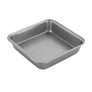 Chef Aid 20cm Non-Stick Square Cake Tin, Carbon Steel Cake pan