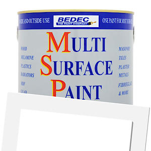 Bedec 2.5 Litre Soft Satin Multi-Surface Paint - Dark Grey