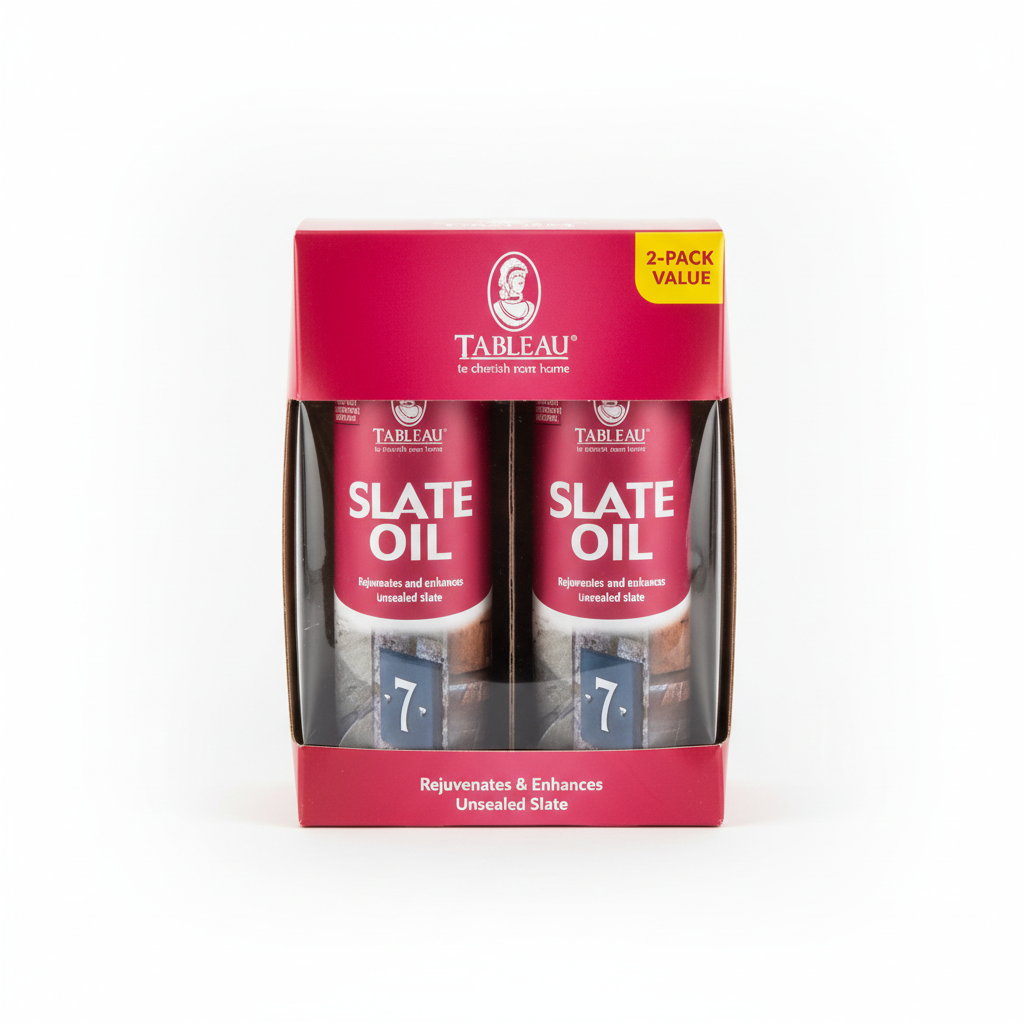 Tableau Slate Oil | Rejuvenates Old Slate | 1 x 250ml
