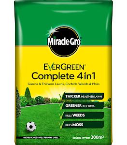 Miracle-Gro Evergreen Complete 4-In-1 Lawn Food - 200 M2.
