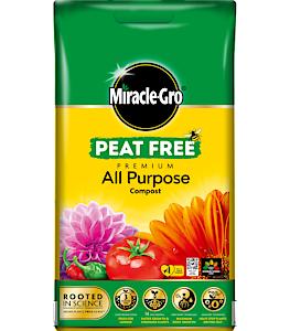 Miracle-Gro Premium Peat Free All Purpose Compost 10 Litre