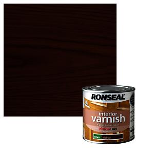Ronseal Interior Wood Varnish - Walnut - Matt - 250Ml