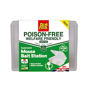 The Big Cheese Ready-Baited Mouse Bait Station | Poison-Free | STV201