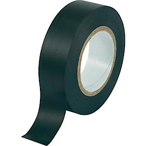 Black PVC DENCON Electrical Tape 19mm x 20M Insulation Tape (Pack of 1-10)