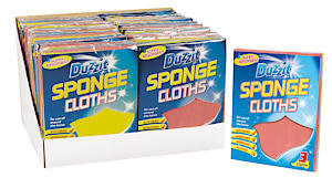 Duzzit Sponge Cloths Pk3