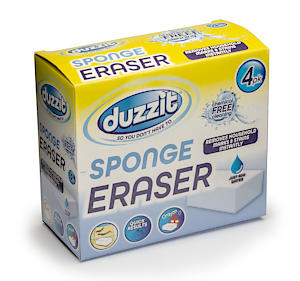 Duzzit Sponge Eraser Removes Household
