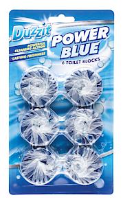 Duzzit Power Blu Toilet Block 6Pk