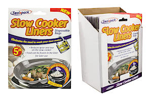 Sealapack Slow Cooker - Flavour Lock Liners, Pack Of 5
