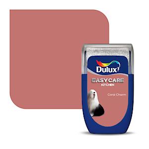 Dulux Easycare Kitchen Tester Paint - Coral Charm - 30Ml