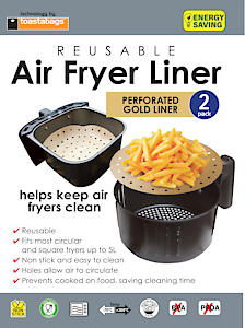 AIR FRYER LINER 2PK