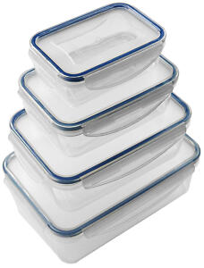 Addis Clip Tight Food Storage Container Set Pack Of 4