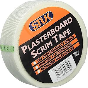 Stuk P/Board Scrim Tape Wh 50X90*