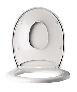 Sabichi Toilet Seat - Soft Close Toilet Seat White O Shape