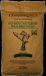 Johnston & Jeff No Mess, No Grow Wild Bird Food 12.75Kg