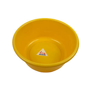 Lucy Large Round Bowl Yellow