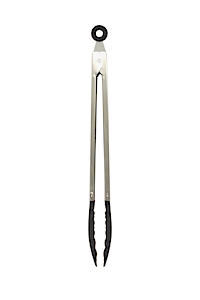 Fackelmann Initial Serving Tongs Pp Plastic With Stainless Steel Handle, 35Cm