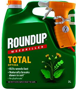 Roundup Weedkiller Total Optima, Spray, 3 Litre