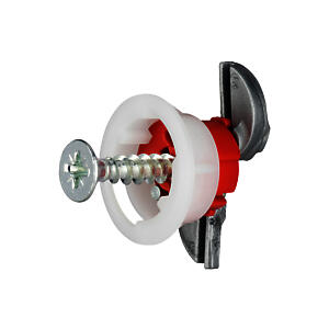 Gripit Red Plasterboard Fixings - Heavy Duty Pack of 25