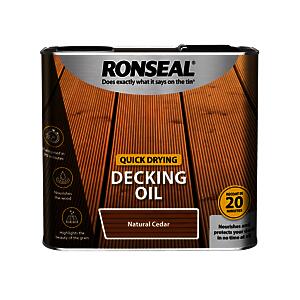 QD Decking Oil Natural Oak 2.5L