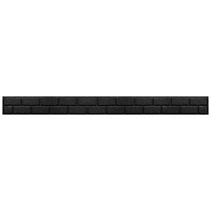 9cm Ultra Curve Bricks Grey