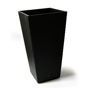 Eco Garden Recyled Rubber Plant Pot, Slate, 50Cm