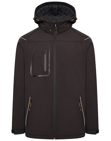 JCB Workwear Trade Hooded Softshell Jacket - {ALL COLOURS / SIZES}