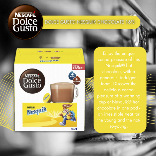Dolce Gusto Nesquik Chocolate 16's - NWT FM SOLUTIONS - YOUR CATERING WHOLESALER