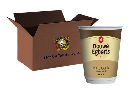 Douwe Egbert Pure Gold Black 12oz On The Go (10 Cups)