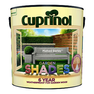 Cuprinol Garden Shades Wood Paint - Malted Barley - 2.5L