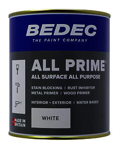 Bedec All Surface Primer | Interior and Exterior | White | 1 x 750ml
