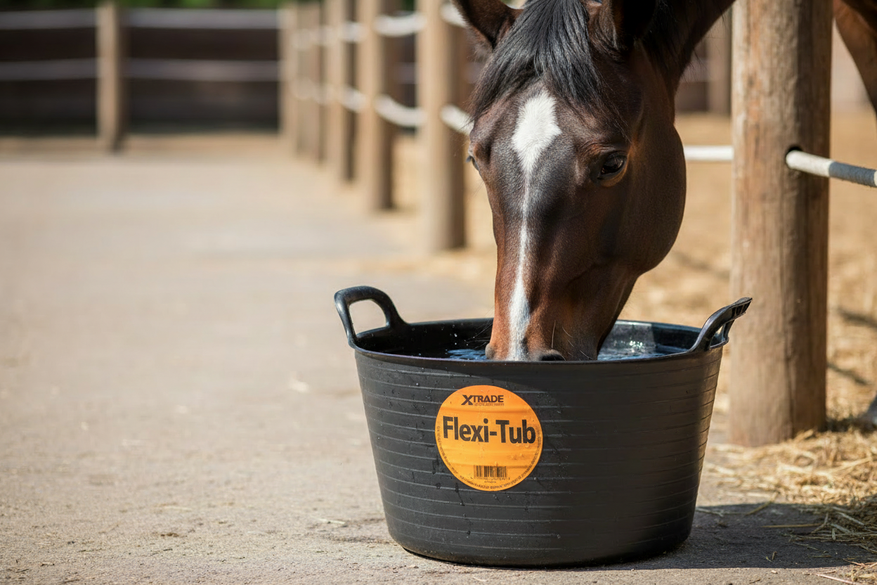 X-Trade Flexi-Tub 15L Black | Recyclable | 1 x 15L