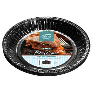 Kingfisher Kcf38 Pack Of 5 Foil Pie Dishes, Transparent, One Size