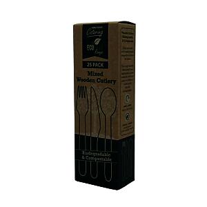 25PKWOODEN CUTLERY8XKN 8XSP 9XFK