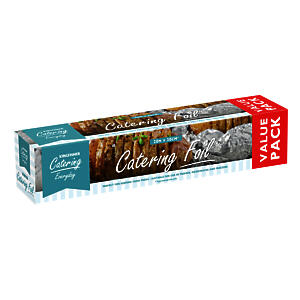 Kingfisher Kcfoil30A 30Cm X 20M Catering Aluminium Kitchen Foil, Transparent, One Size